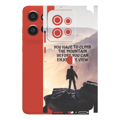 Motorola Phone Skins (All Models) - Motivational Hiking Mountain - Matte Finish (M-28) Motorola Edge 50 Neo (5G)