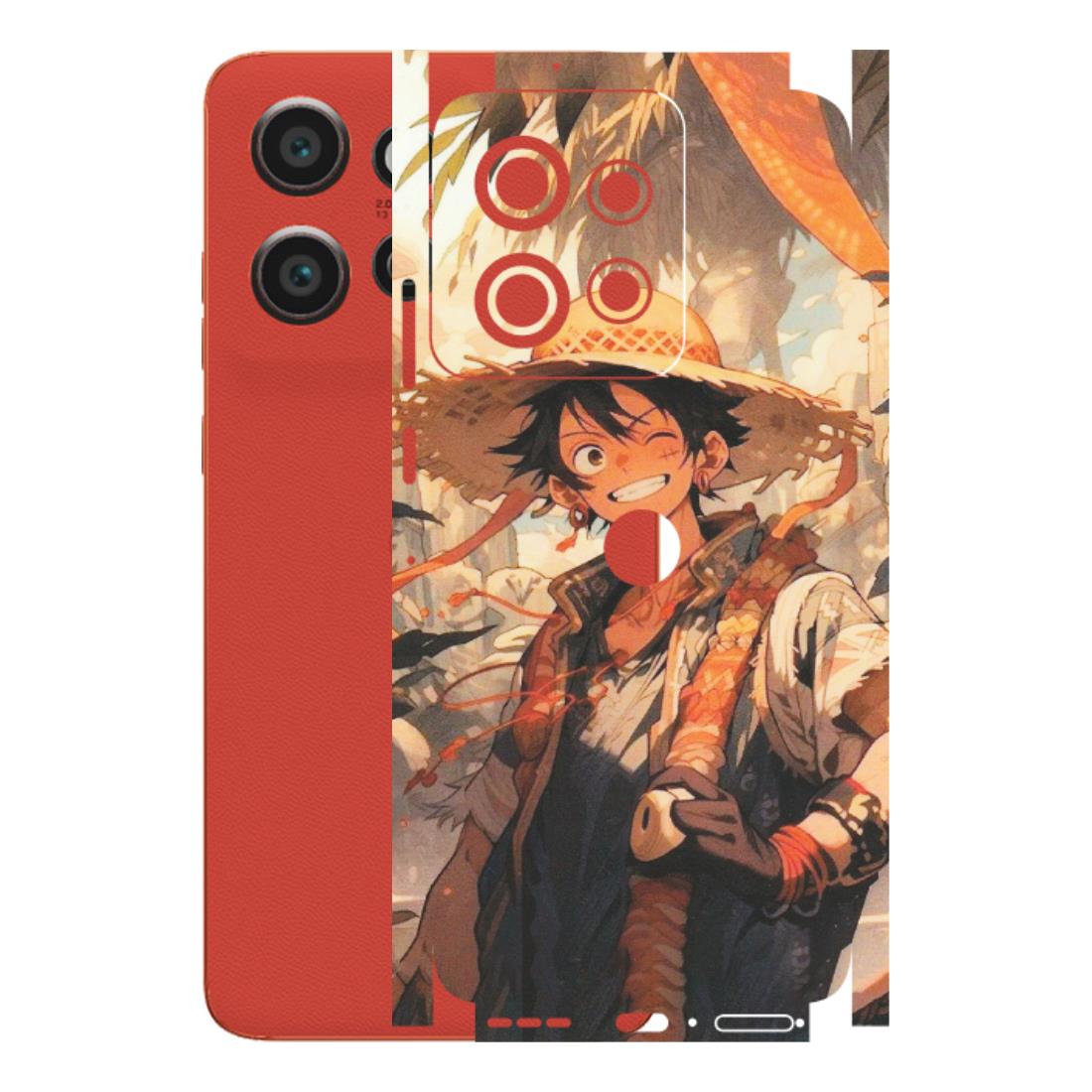 Motorola Phone Skins (All Models) - Anime Character Smile - Matte Finish (M-33) Motorola Edge 50 Neo (5G)