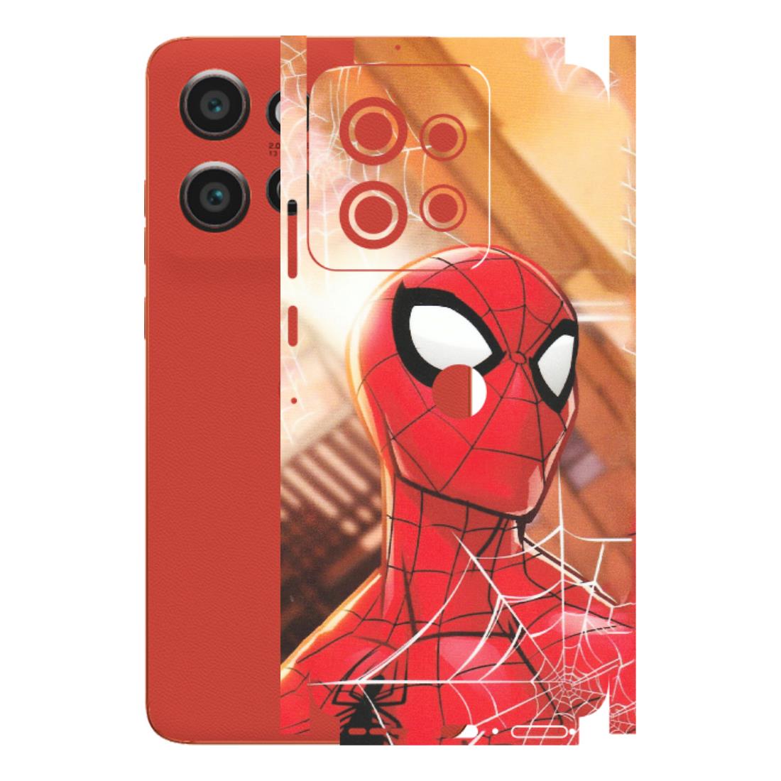 Motorola Phone Skins (All Models) - Spiderman Face New - Matte Finish (M-41) Motorola Edge 50 Neo (5G)