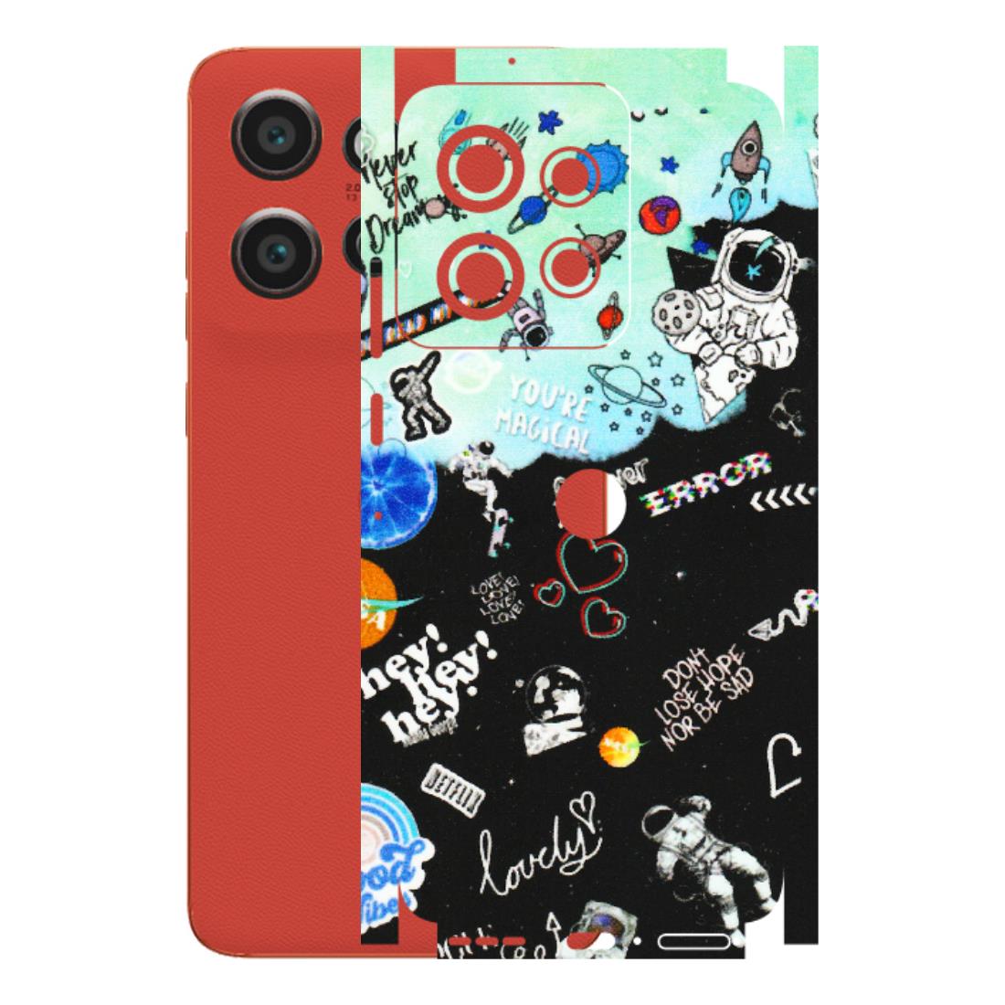 Motorola Phone Skins (All Models) - Living In A Space Dream - Matte Finish (M-46) Motorola Edge 50 Neo (5G)