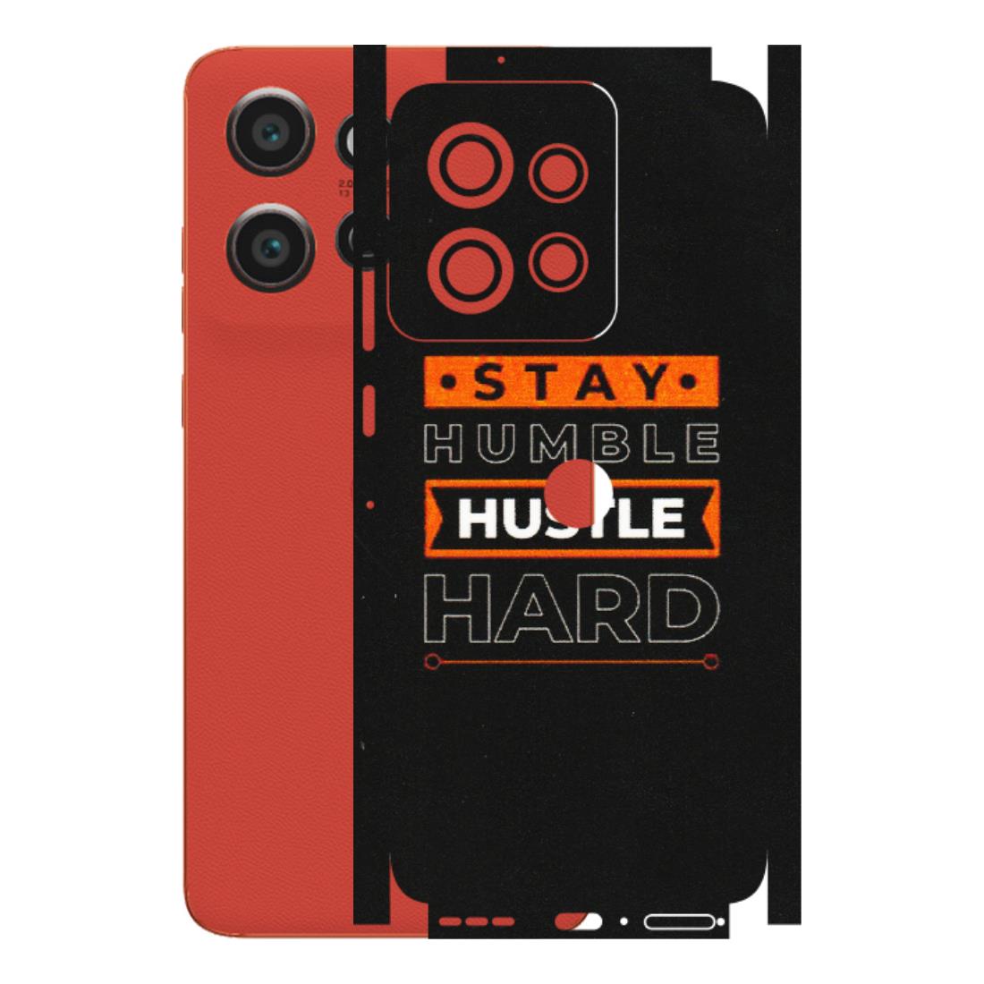 Motorola Phone Skins (All Models) - Stay Humble Stay Hard - Matte Finish (M-48) Motorola Edge 50 Neo (5G)