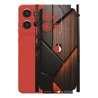 Motorola Phone Skins (All Models) - Lambo Beauty Wood Pattern Sober - Matte Finish (M-51) Motorola Edge 50 Neo (5G)