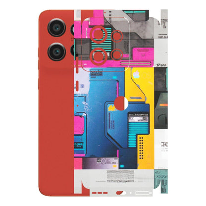 Motorola Phone Skins (All Models) - Colourfull Motherboard Internals - Matte Finish (M-55) Motorola Edge 50 Neo (5G)
