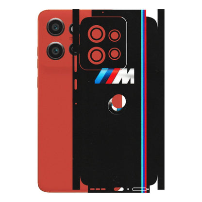 Motorola Phone Skins (All Models) - Styling With Black BMW - Matte Finish (M-74) Motorola Edge 50 Neo (5G)