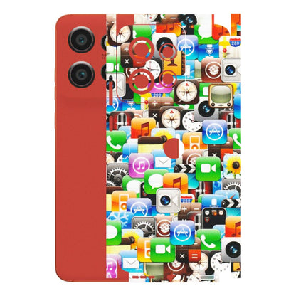 Motorola Phone Skins (All Models) - All Apple Icons - Matte Finish (M-93) Motorola Edge 50 Neo (5G)