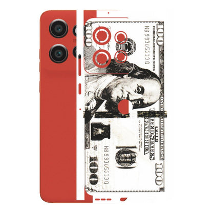 Motorola Phone Skins (All Models) - 100 Dollar Currency - Transparent Finish (T-01) Motorola Edge 50 Neo (5G)