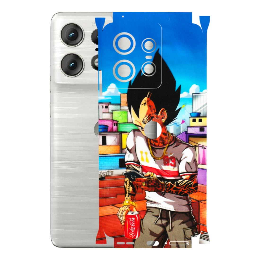 Motorola Phone Skins (All Models) - Vegeta - 3D Embossed Finish (L-136) Motorola Edge 50 PRO (5G)