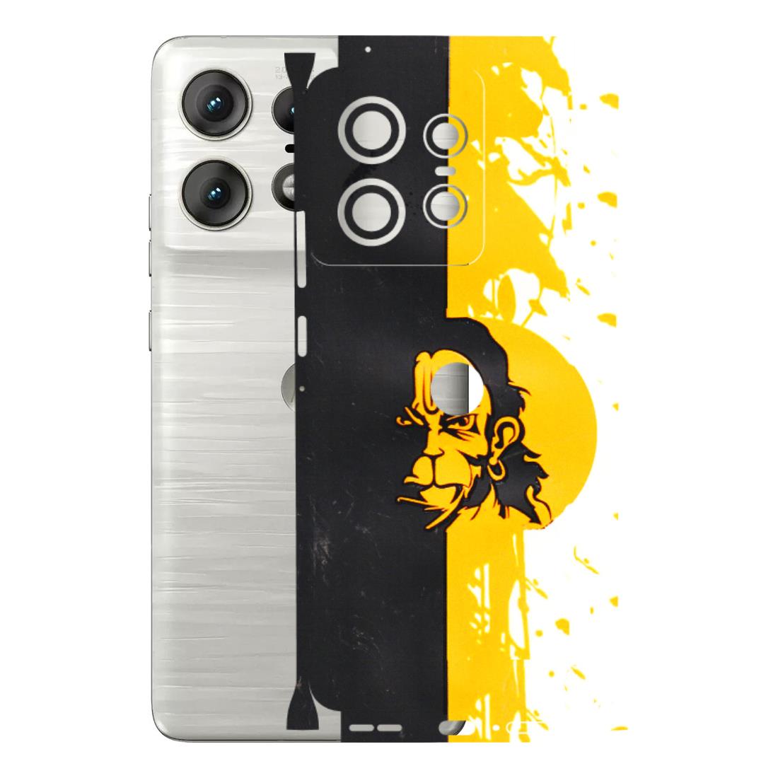 Motorola Phone Skins (All Models) - Bajrangbali - 3D Embossed Finish (L-151) Motorola Edge 50 PRO (5G)