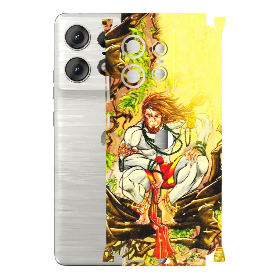 Motorola Phone Skins (All Models) - Lord Hanuman - 3D Embossed Finish (L-152) Motorola Edge 50 PRO (5G)