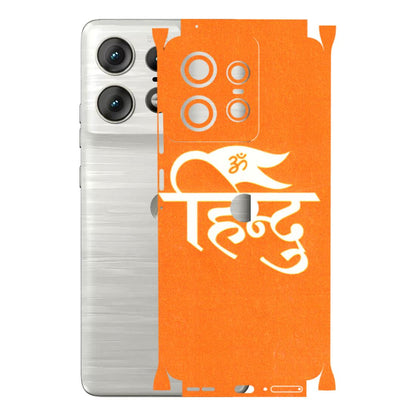 Motorola Phone Skins (All Models) - Hindu Kesari - 3D Embossed Finish (L-154) Motorola Edge 50 PRO (5G)