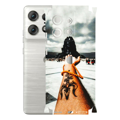 Motorola Phone Skins (All Models) - Jai Adiyogi Mahakaal - 3D Embossed Finish (L-164) Motorola Edge 50 PRO (5G)