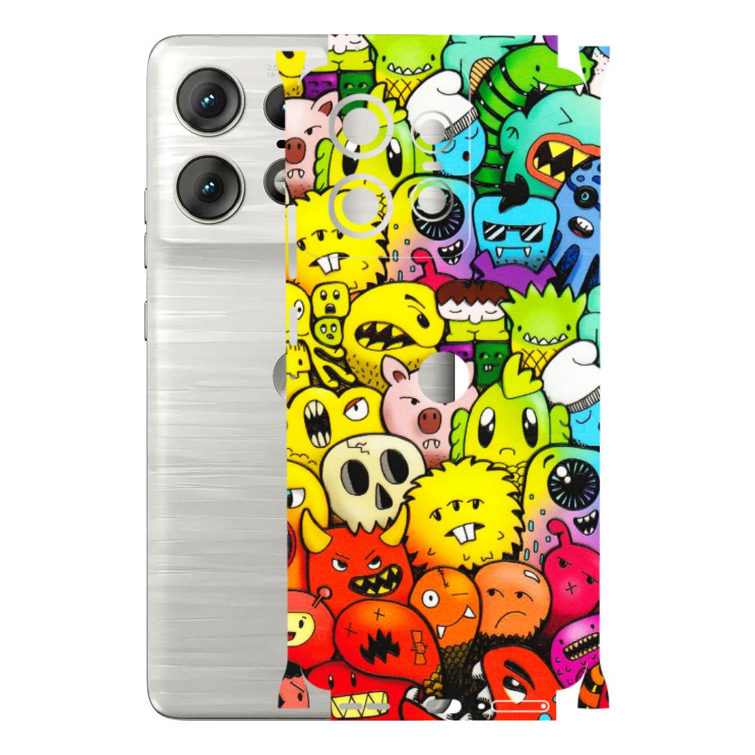 Motorola Phone Skins (All Models) - Angry Funkies - 3D Embossed Finish (L-169) Motorola Edge 50 PRO (5G)