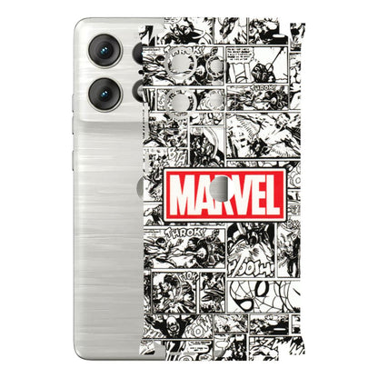Motorola Phone Skins (All Models) - Marvel Comic - 3D Embossed Finish (L-171) Motorola Edge 50 PRO (5G)