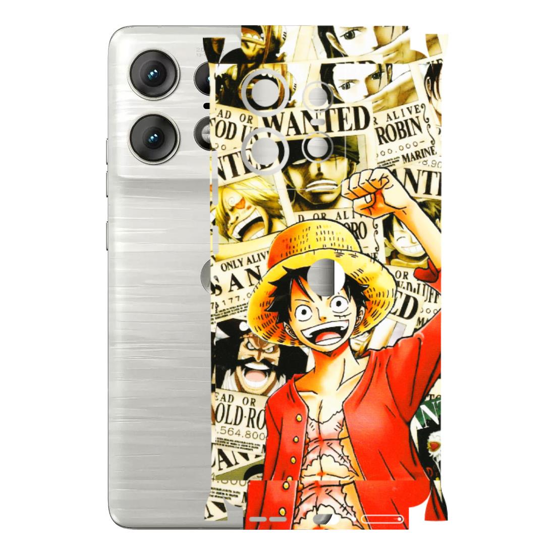 Motorola Phone Skins (All Models) - Luffy Anime - 3D Embossed Finish (L-177) Motorola Edge 50 PRO (5G)