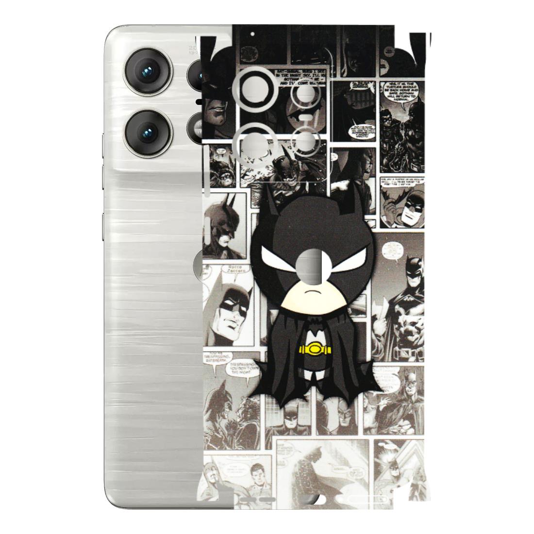 Motorola Phone Skins (All Models) - Toon Batman - 3D Embossed Finish (L-182) Motorola Edge 50 PRO (5G)