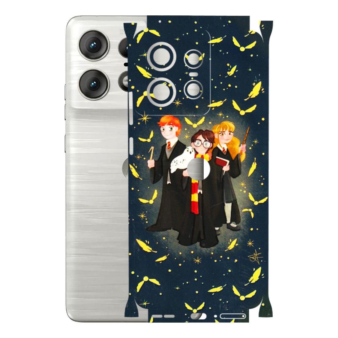 Motorola Phone Skins (All Models) - Harry Potter - 3D Embossed Finish (L-183) Motorola Edge 50 PRO (5G)
