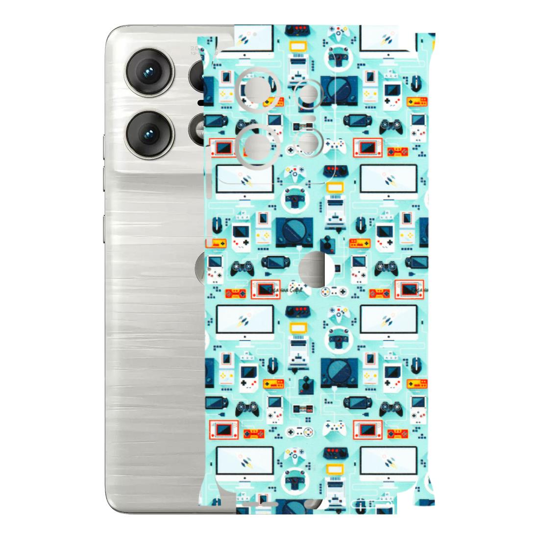 Motorola Phone Skins (All Models) - Gadgets Doodle - 3D Embossed Finish (L-184) Motorola Edge 50 PRO (5G)