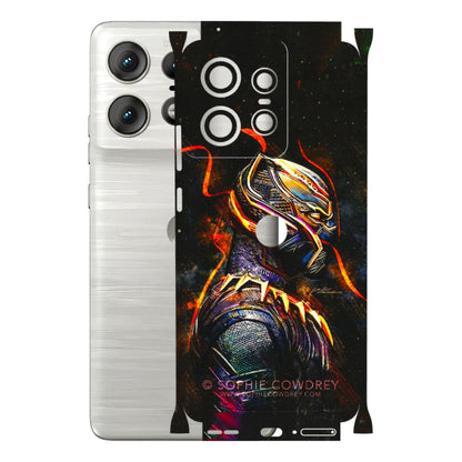 Motorola Phone Skins (All Models) - Black Panther - 3D Embossed Finish (L-190) Motorola Edge 50 PRO (5G)