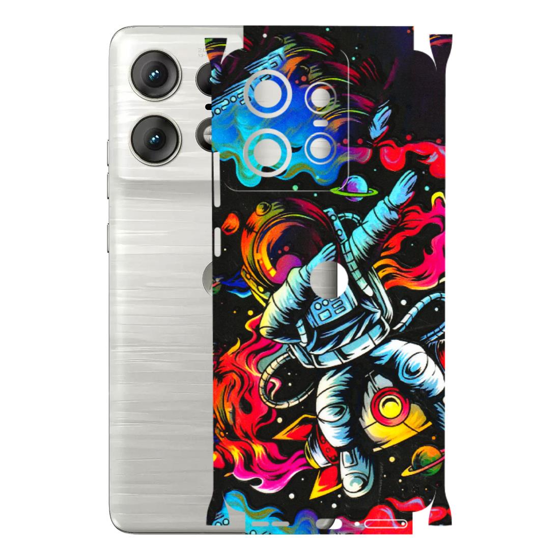 Motorola Phone Skins (All Models) - Astronaut Dope - 3D Embossed Finish (L-191) Motorola Edge 50 PRO (5G)