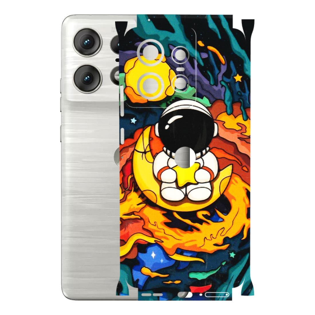 Motorola Phone Skins (All Models) - Baby Astronaut - 3D Embossed Finish (L-197) Motorola Edge 50 PRO (5G)