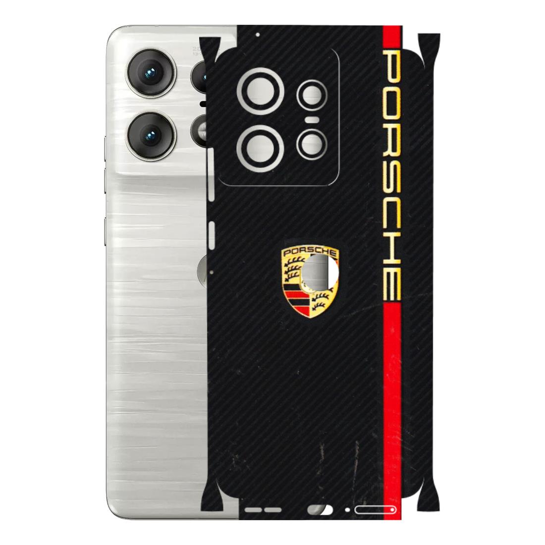 Motorola Phone Skins (All Models) - Premium Porsche - 3D Embossed Finish (L-225) Motorola Edge 50 PRO (5G)