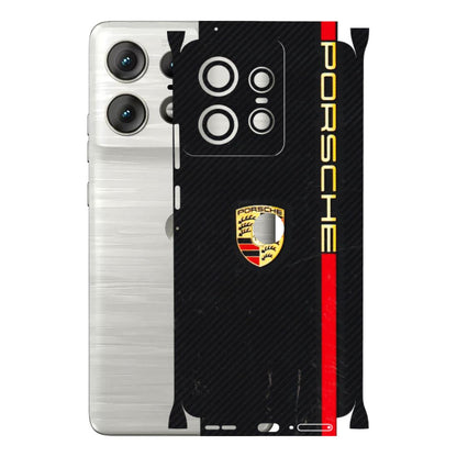 Motorola Phone Skins (All Models) - Premium Porsche - 3D Embossed Finish (L-225) Motorola Edge 50 PRO (5G)