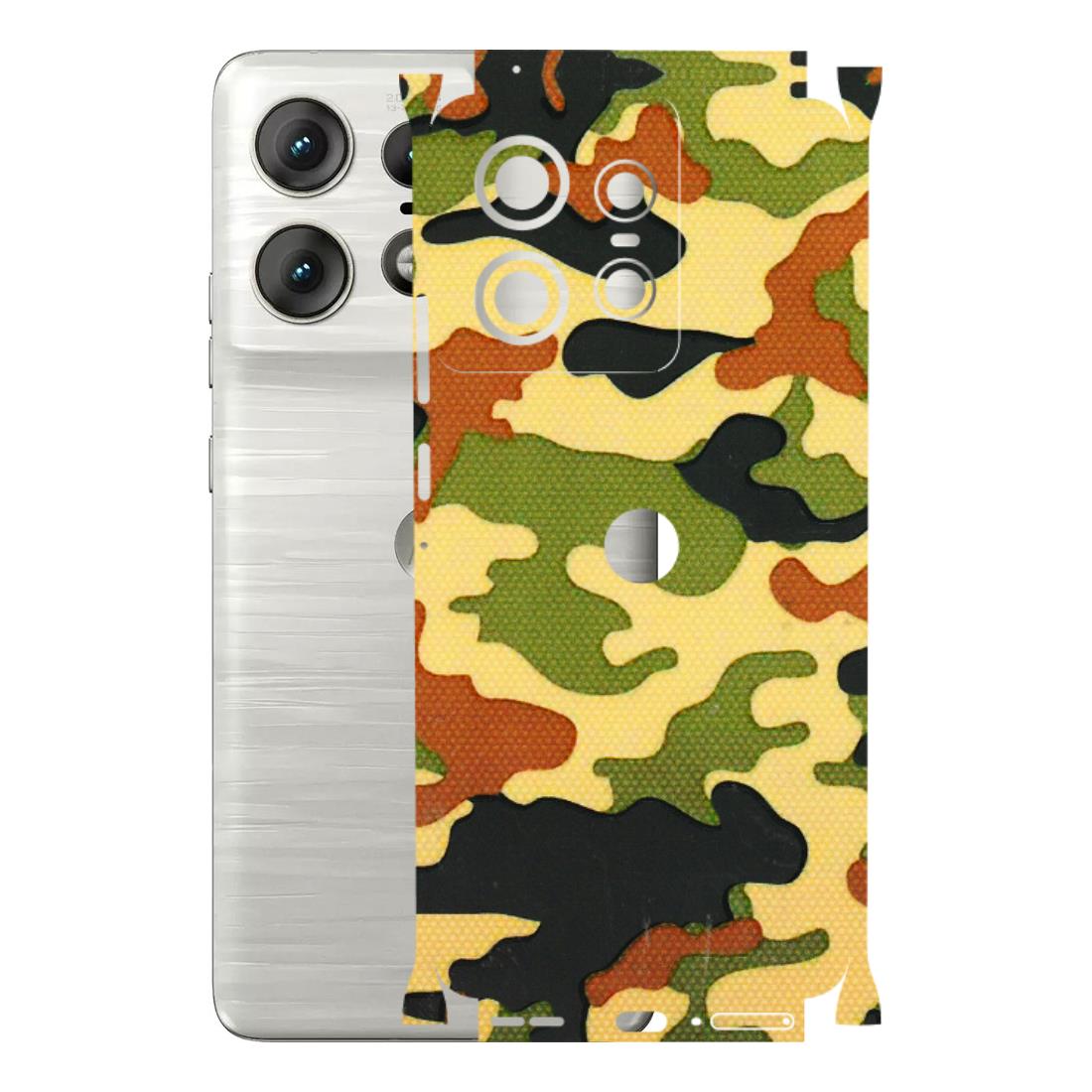Motorola Phone Skins (All Models) - Indian Military - 3D Embossed Finish (L-234) Motorola Edge 50 PRO (5G)