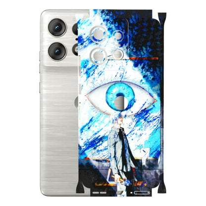 Motorola Phone Skins (All Models) - Gojo Satoru evil eye - 3D Embossed Finish (L-239) Motorola Edge 50 PRO (5G)