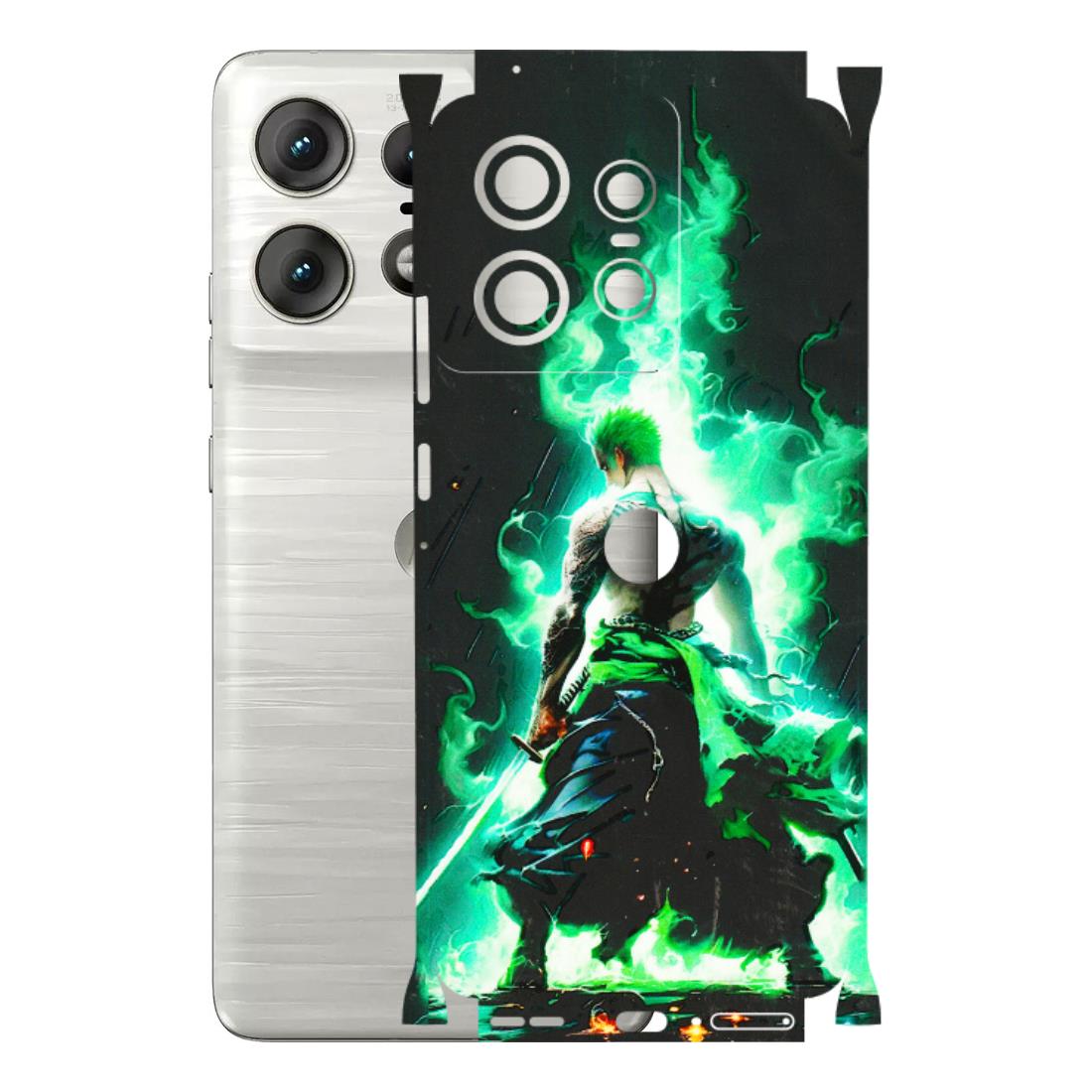 Motorola Phone Skins (All Models) - Zoro Sword - 3D Embossed Finish (L-241) Motorola Edge 50 PRO (5G)