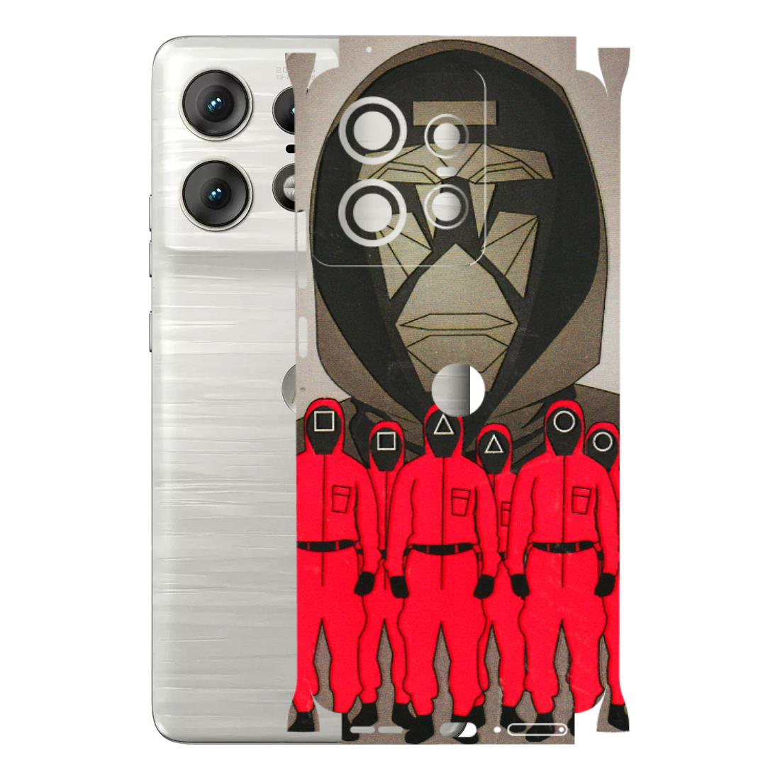 Motorola Phone Skins (All Models) - Squid Game Hero - 3D Embossed Finish (L-245) Motorola Edge 50 PRO (5G)