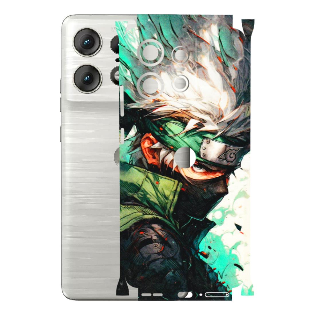 Motorola Phone Skins (All Models) - Kakashi Side Profile - 3D Embossed Finish (L-249) Motorola Edge 50 PRO (5G)