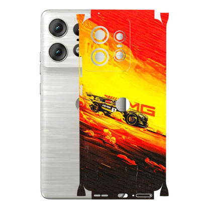 Motorola Phone Skins (All Models) - AMG Car Speed Cover - 3D Embossed Finish (L-256) Motorola Edge 50 PRO (5G)