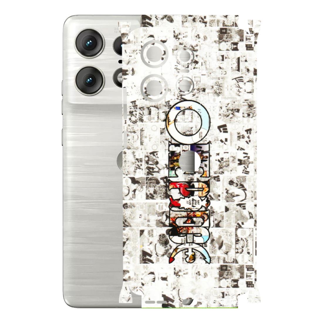 Motorola Phone Skins (All Models) - One Piece Manga - 3D Embossed Finish (L-26) Motorola Edge 50 PRO (5G)