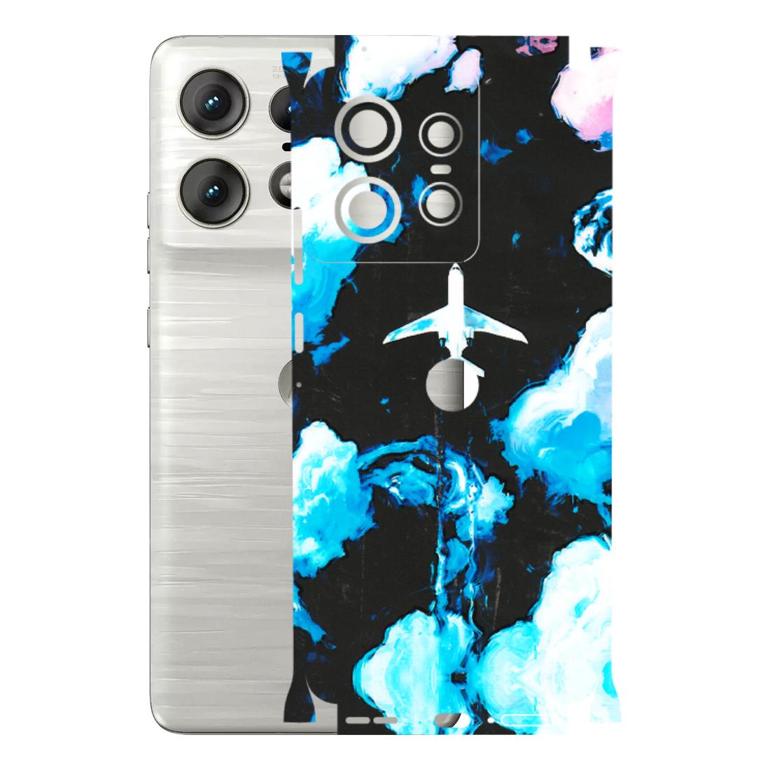 Motorola Phone Skins (All Models) - Travel In Airline - 3D Embossed Finish (L-264) Motorola Edge 50 PRO (5G)