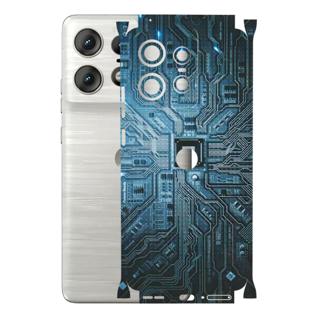 Motorola Phone Skins (All Models) - Original Circuit - 3D Embossed Finish (L-267) Motorola Edge 50 PRO (5G)