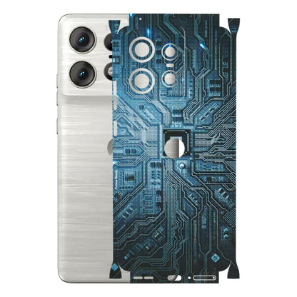 Motorola Phone Skins (All Models) - Original Circuit - 3D Embossed Finish (L-267) Motorola Edge 50 PRO (5G)