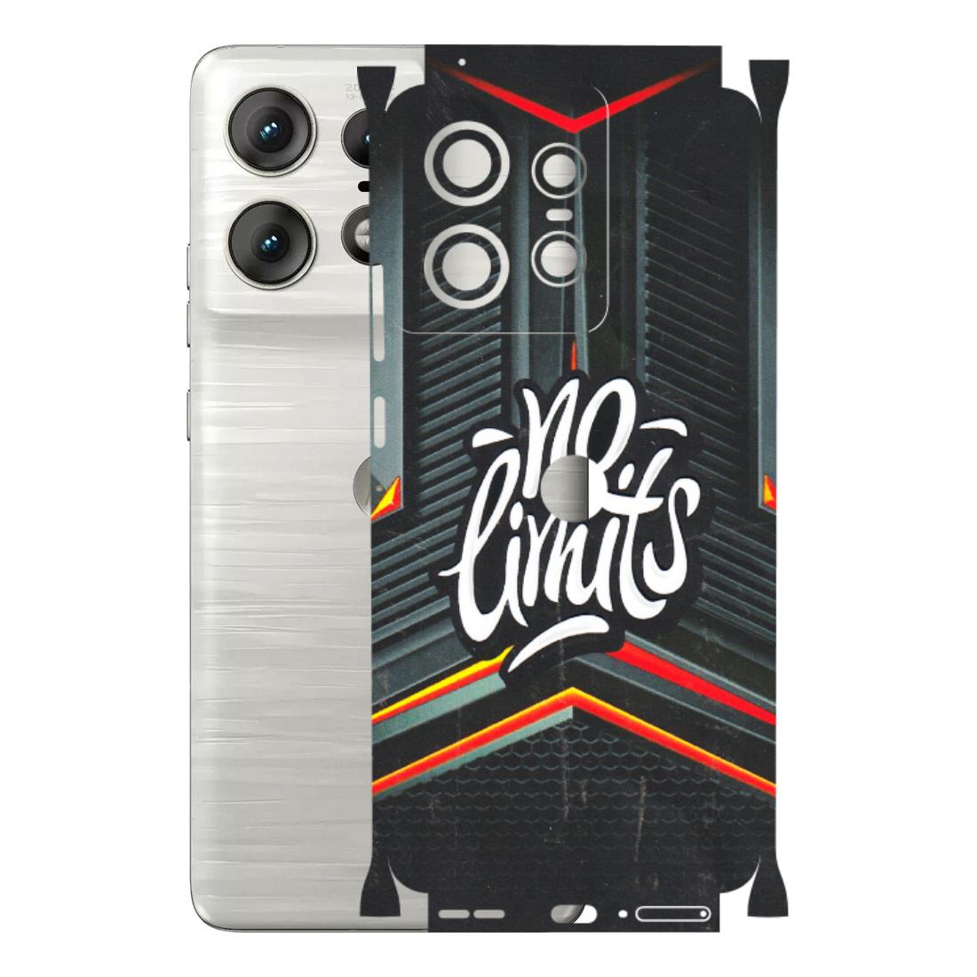 Motorola Phone Skins (All Models) - No Limits - 3D Embossed Finish (L-286) Motorola Edge 50 PRO (5G)