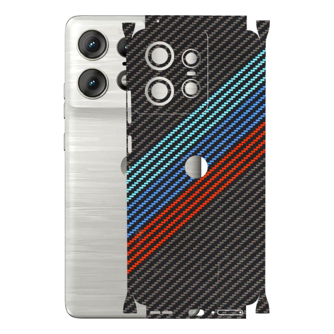 Motorola Phone Skins (All Models) - Carbon BM - 3D Embossed Finish (L-302) Motorola Edge 50 PRO (5G)