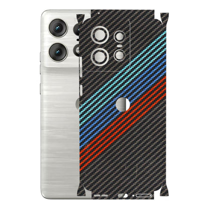 Motorola Phone Skins (All Models) - Carbon BM - 3D Embossed Finish (L-302) Motorola Edge 50 PRO (5G)