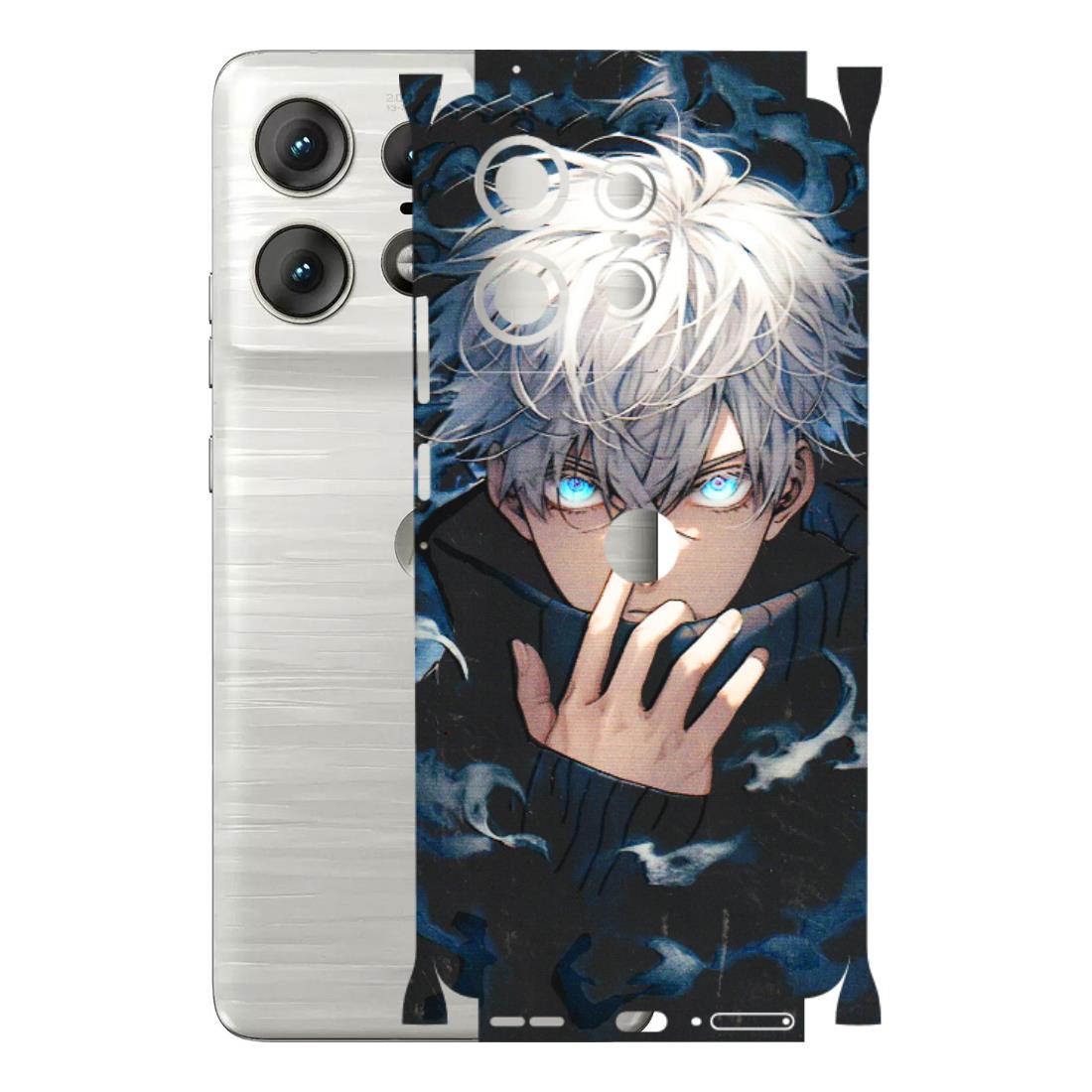 Motorola Phone Skins (All Models) - New Jujutsu Kaisen Anime - 3D Embossed Finish (L-313) Motorola Edge 50 PRO (5G)
