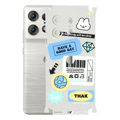 Motorola Phone Skins (All Models) - Will Be Okay Design - 3D Embossed Finish (L-316) Motorola Edge 50 PRO (5G)