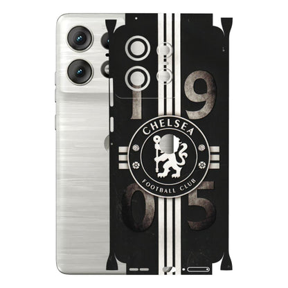 Motorola Phone Skins (All Models) - Chelsea Fan Club - 3D Embossed Finish (L-36) Motorola Edge 50 PRO (5G)