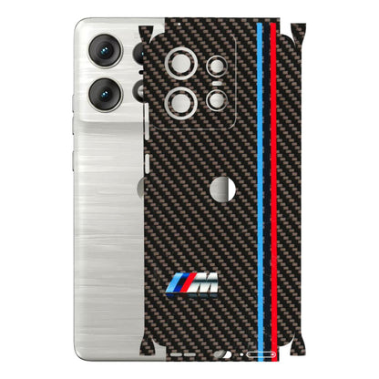 Motorola Phone Skins (All Models) - BM Carbon Fiber Feels - 3D Embossed Finish (L-38) Motorola Edge 50 PRO (5G)