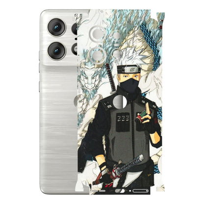 Motorola Phone Skins (All Models) - Kakashi Hatake Naruto Anime - 3D Embossed Finish (L-46) Motorola Edge 50 PRO (5G)