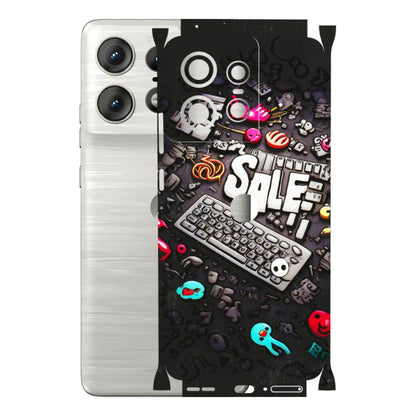Motorola Phone Skins (All Models) - Gadgets Sale - 3D Embossed Finish (L-50) Motorola Edge 50 PRO (5G)