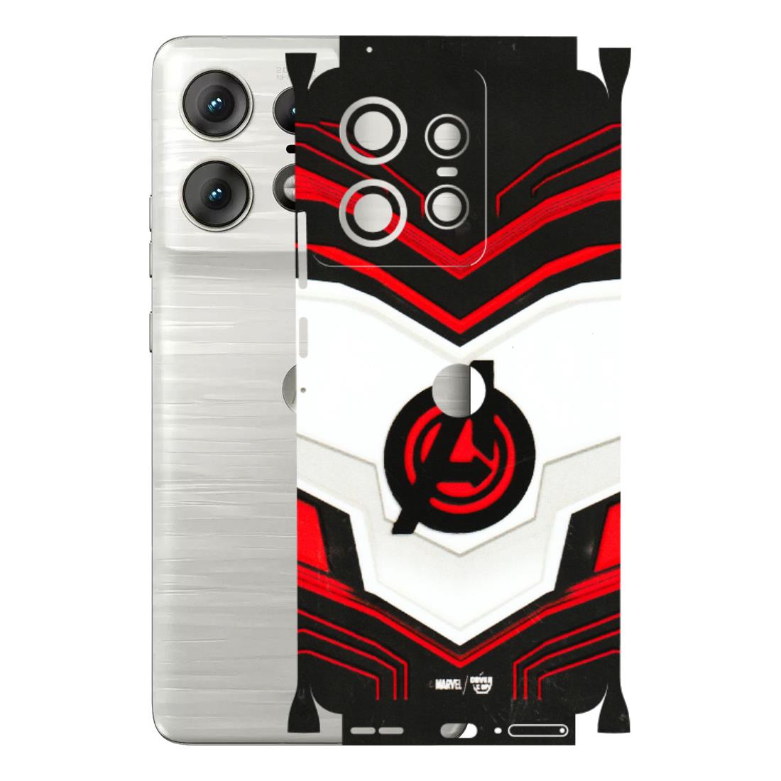 Motorola Phone Skins (All Models) - Avengers Logo - 3D Embossed Finish (L-55) Motorola Edge 50 PRO (5G)