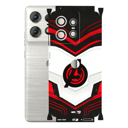 Motorola Phone Skins (All Models) - Avengers Logo - 3D Embossed Finish (L-55) Motorola Edge 50 PRO (5G)