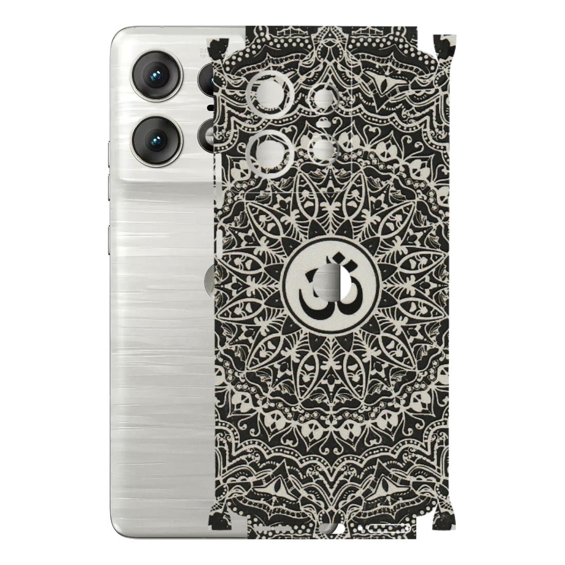 Motorola Phone Skins (All Models) - Aum Elegant Mandala - 3D Embossed Finish (L-62) Motorola Edge 50 PRO (5G)