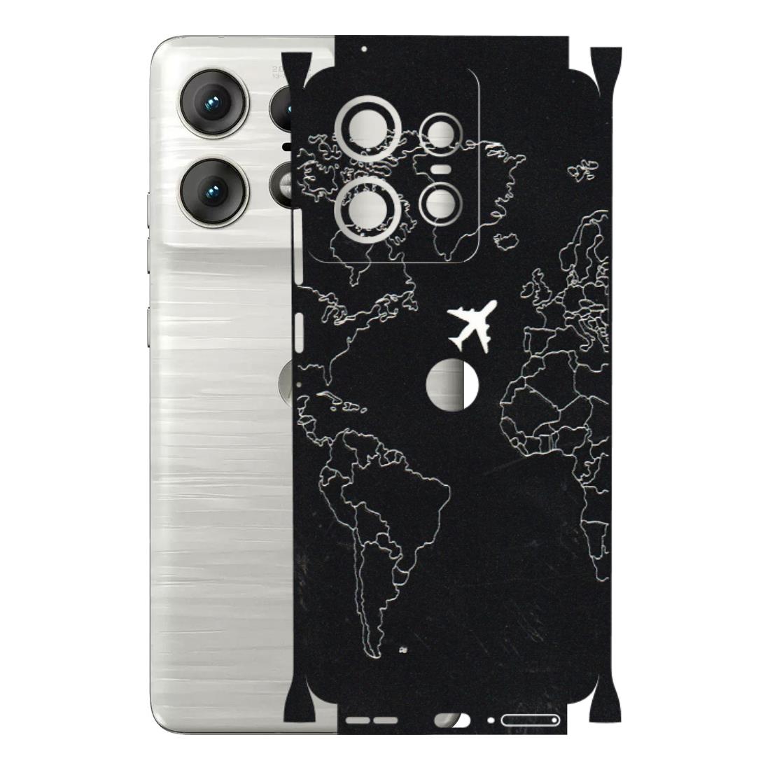 Motorola Phone Skins (All Models) - Never Ending Travel - 3D Embossed Finish (L-79) Motorola Edge 50 PRO (5G)