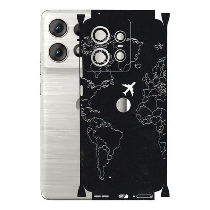 Motorola Phone Skins (All Models) - Never Ending Travel - 3D Embossed Finish (L-79) Motorola Edge 50 PRO (5G)